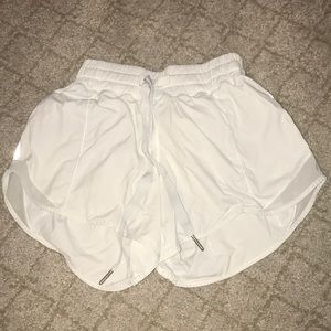 White lulu lemon shorts!